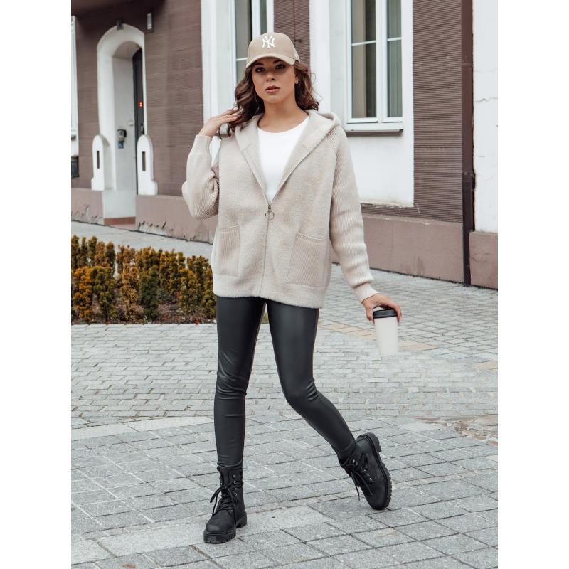 Dámská bunda z alpaky KATHERINE béžová