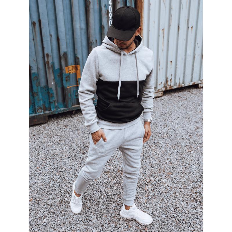 Férfi tréningruha ONA szürke és fekete