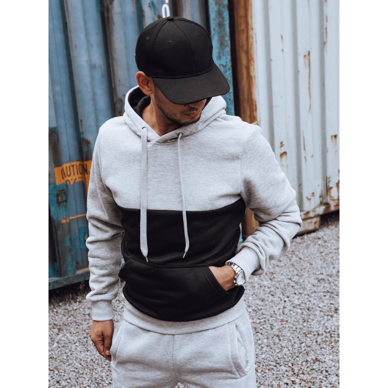 Férfi tréningruha ONA szürke és fekete