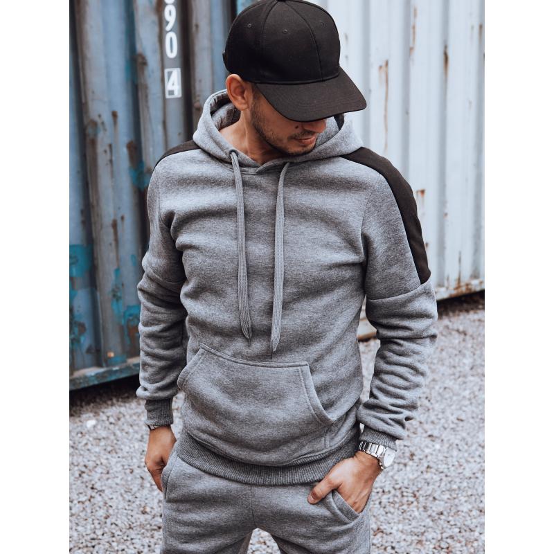 Férfi tréningruha SINA világosszürke