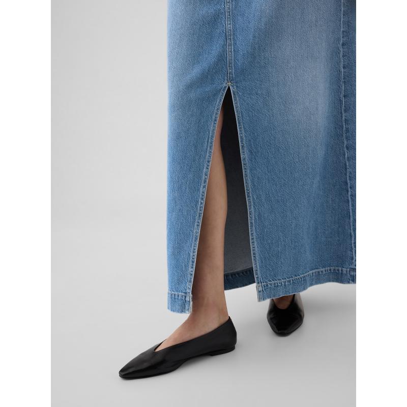 Džínová maxi sukně UltraSoft