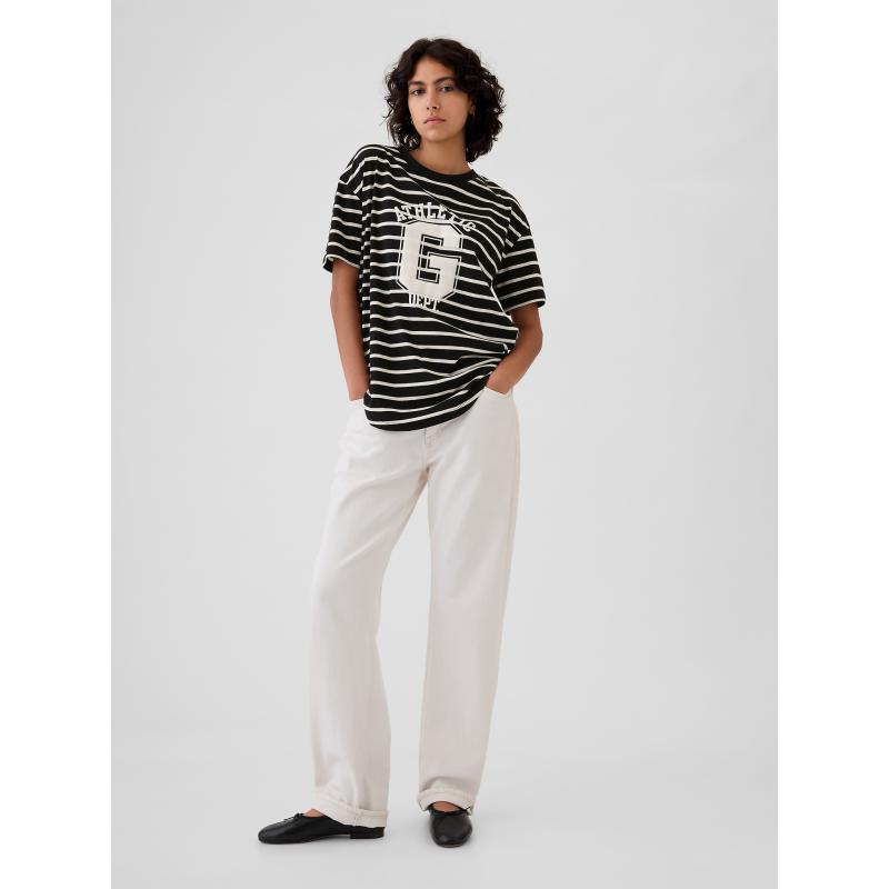 Oversize csíkos póló Athletic