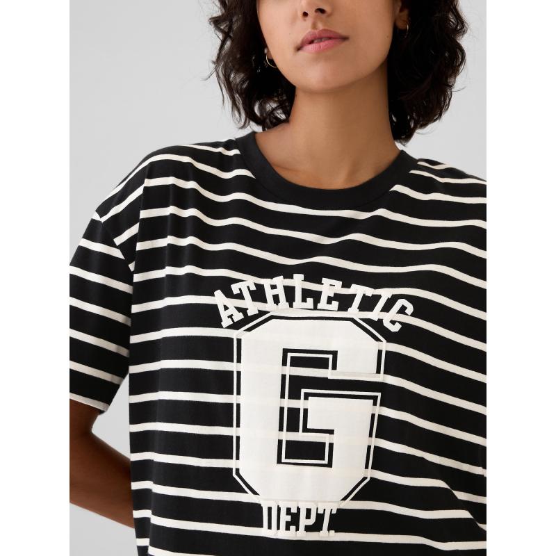 Oversize csíkos póló Athletic