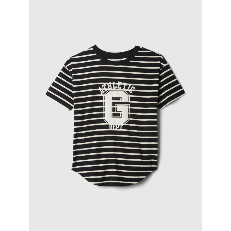 Oversize csíkos póló Athletic