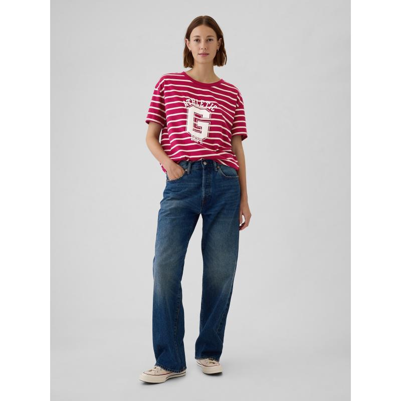 Oversize csíkos póló Athletic