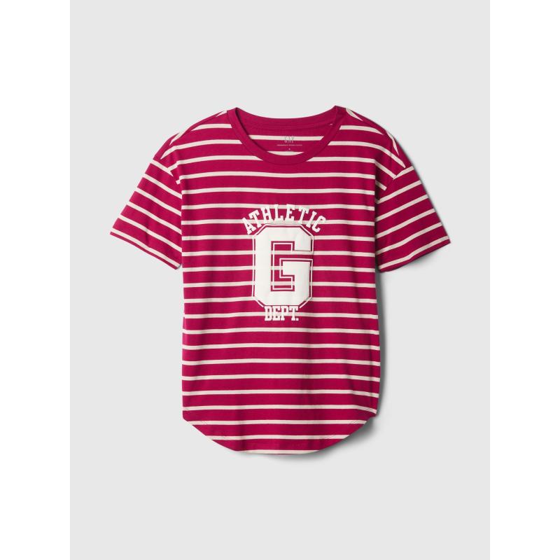 Oversize csíkos póló Athletic