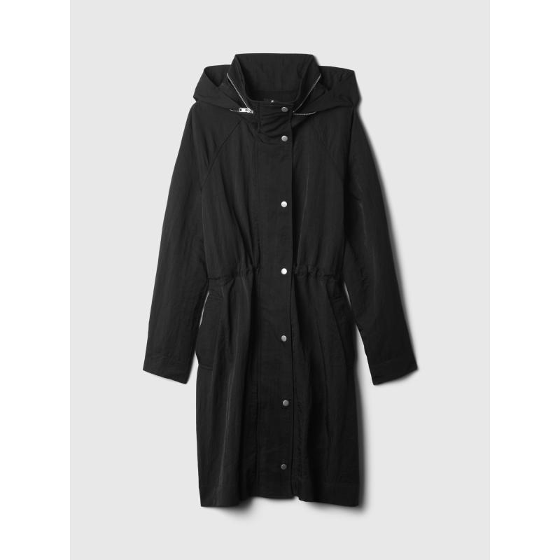Nylonová oversize parka