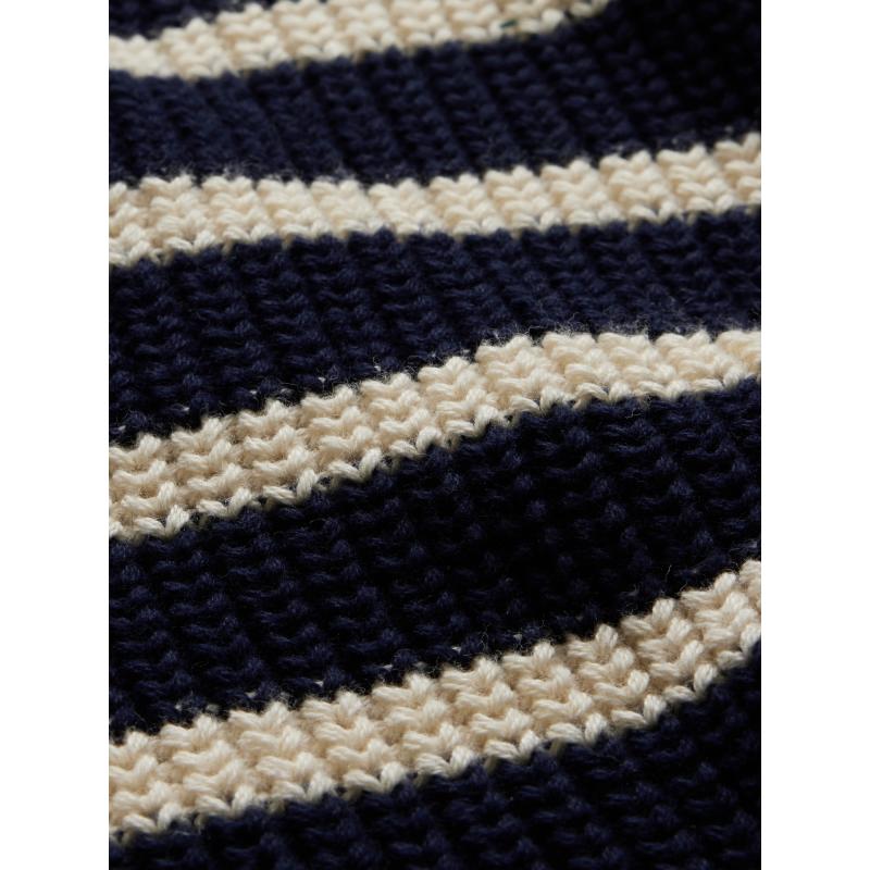 Gyerek túlméretezett csíkos pulóver