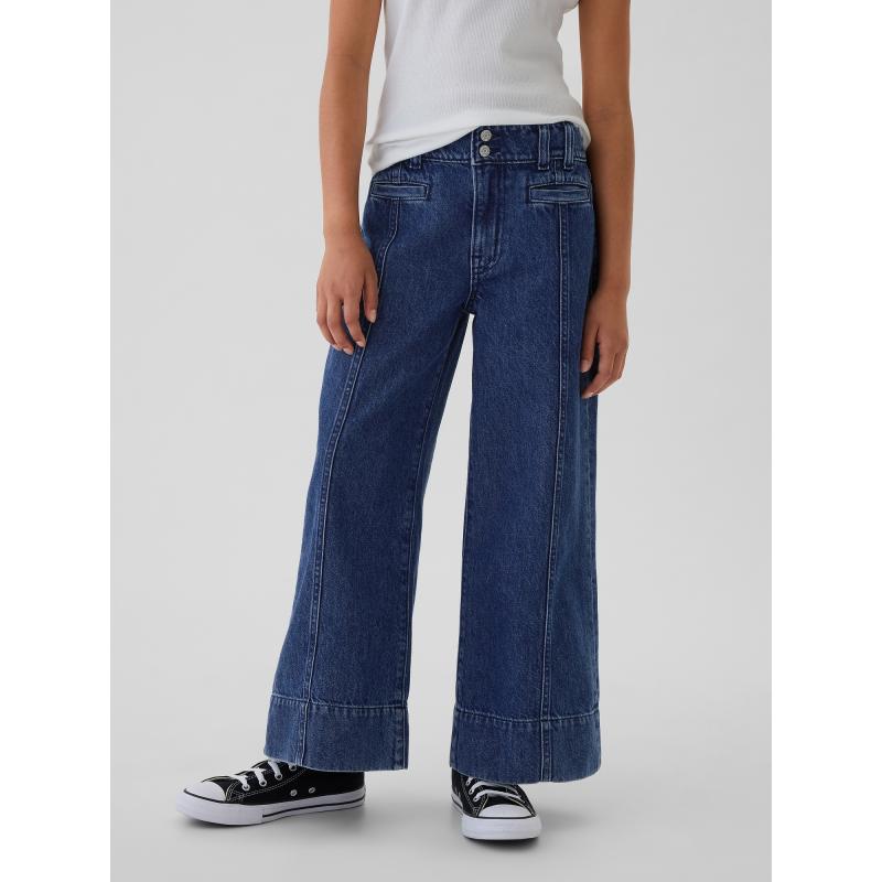 Baba széles, magasan felhúzott Stride farmer