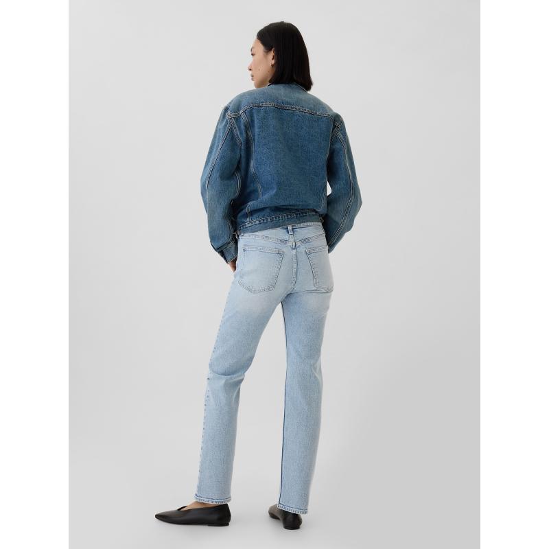 90S Rovné džínsy Beverly