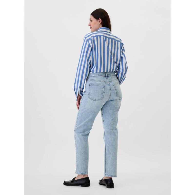 90S Rovné džínsy Beverly