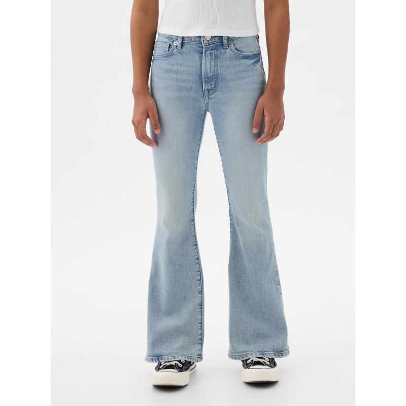 Detské džínsy s vysokým vzrastom zo 70. rokov