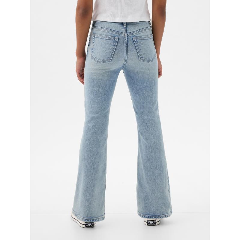 Detské džínsy s vysokým vzrastom zo 70. rokov