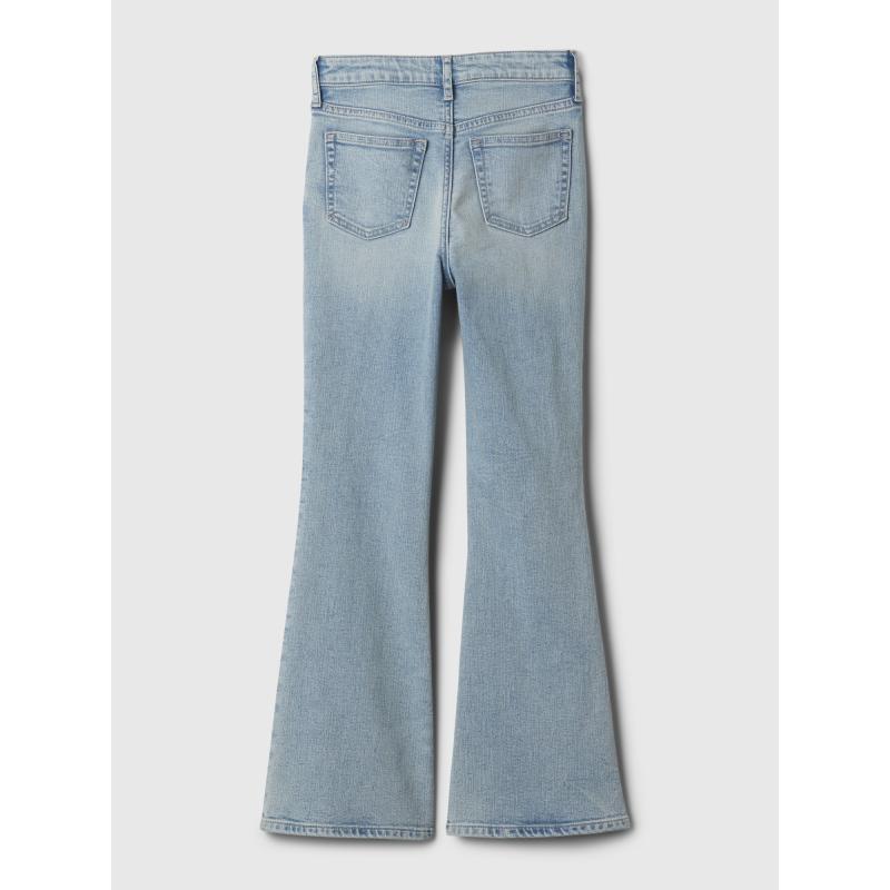 Detské džínsy s vysokým vzrastom zo 70. rokov