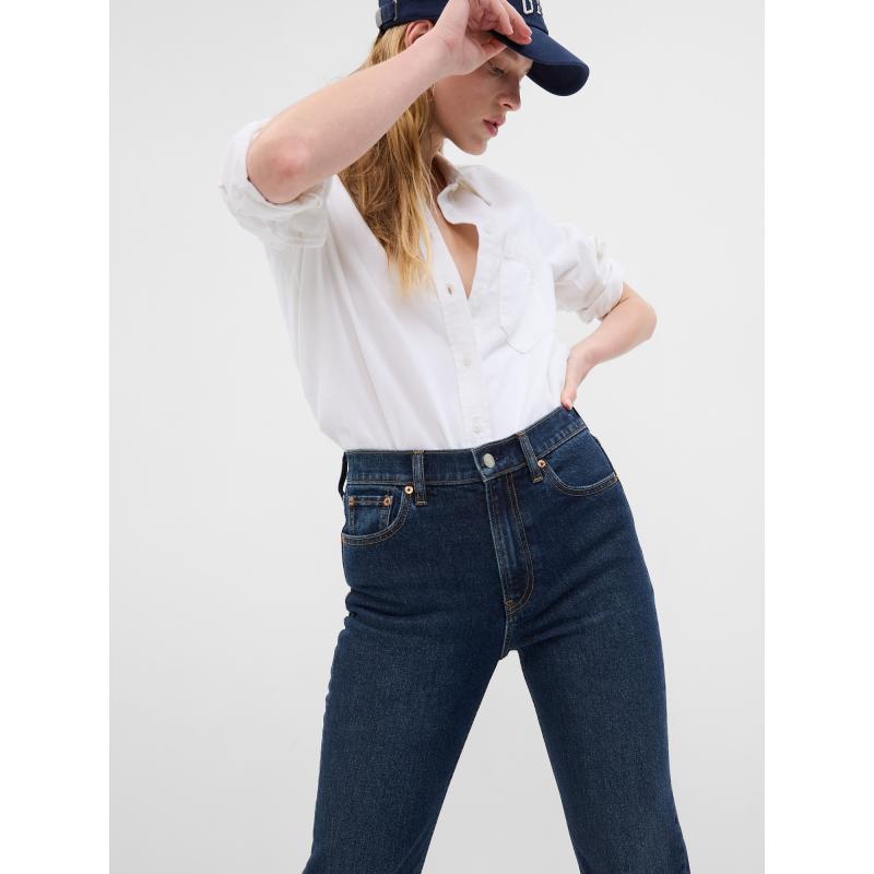 High Rise '90-es évek egyenes farmer