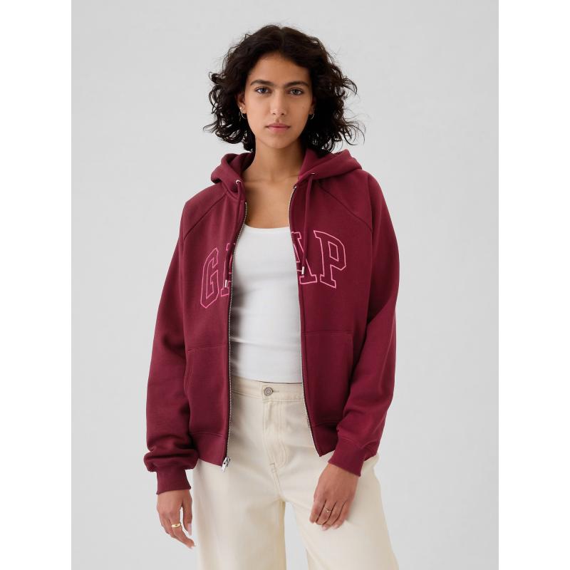 Mikina na zip Vintage Soft
