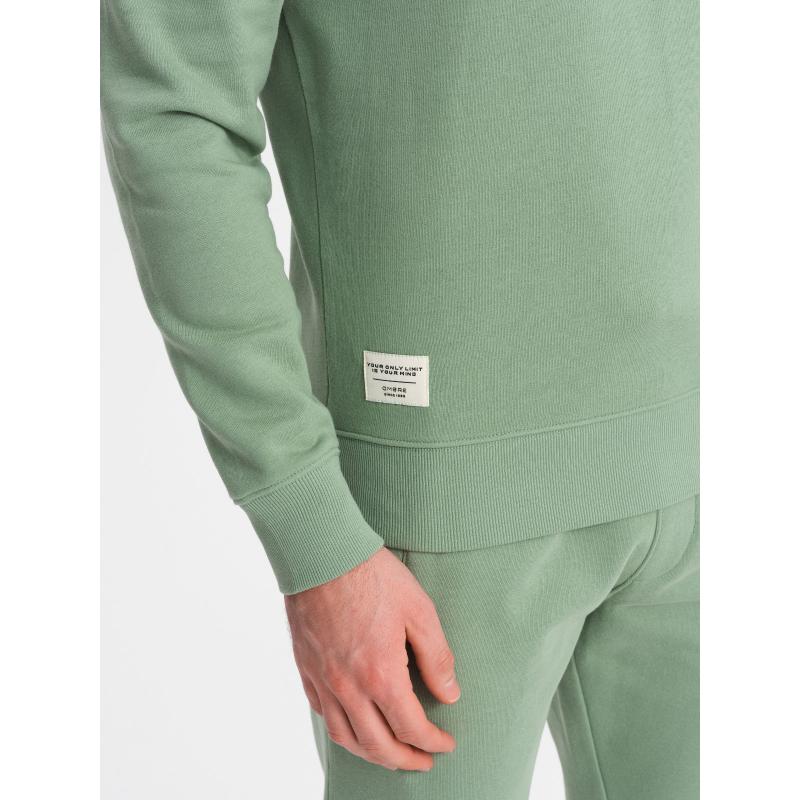 Férfi melegítőnadrág + melegítőfelső zöld V3 Z78