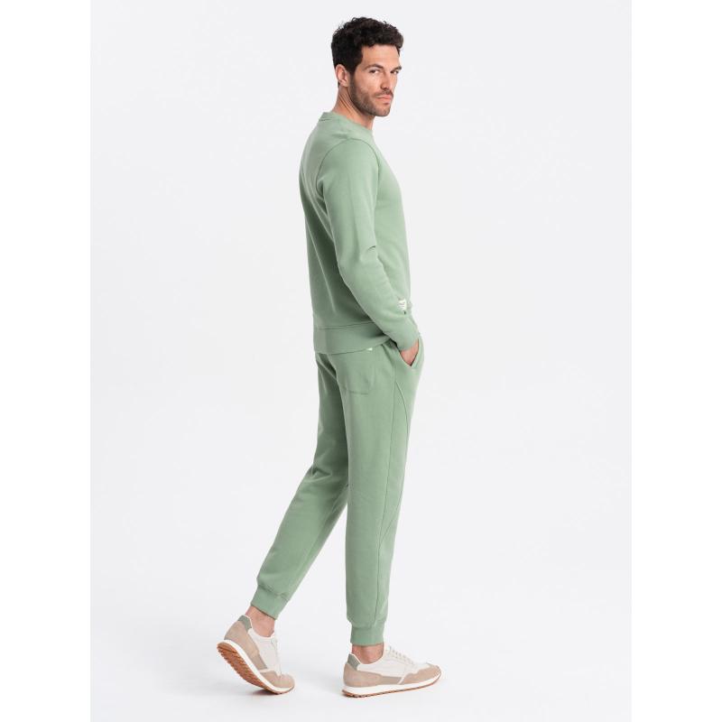 Pánska súprava mikina + tepláky zelená V3 Z79