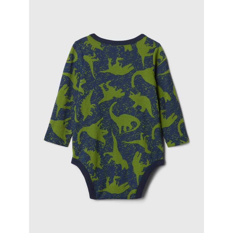 Gyerek pamut logós bodysuit