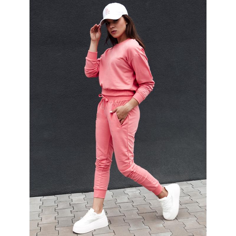 Dámská mikina CASUALVIBE korálová