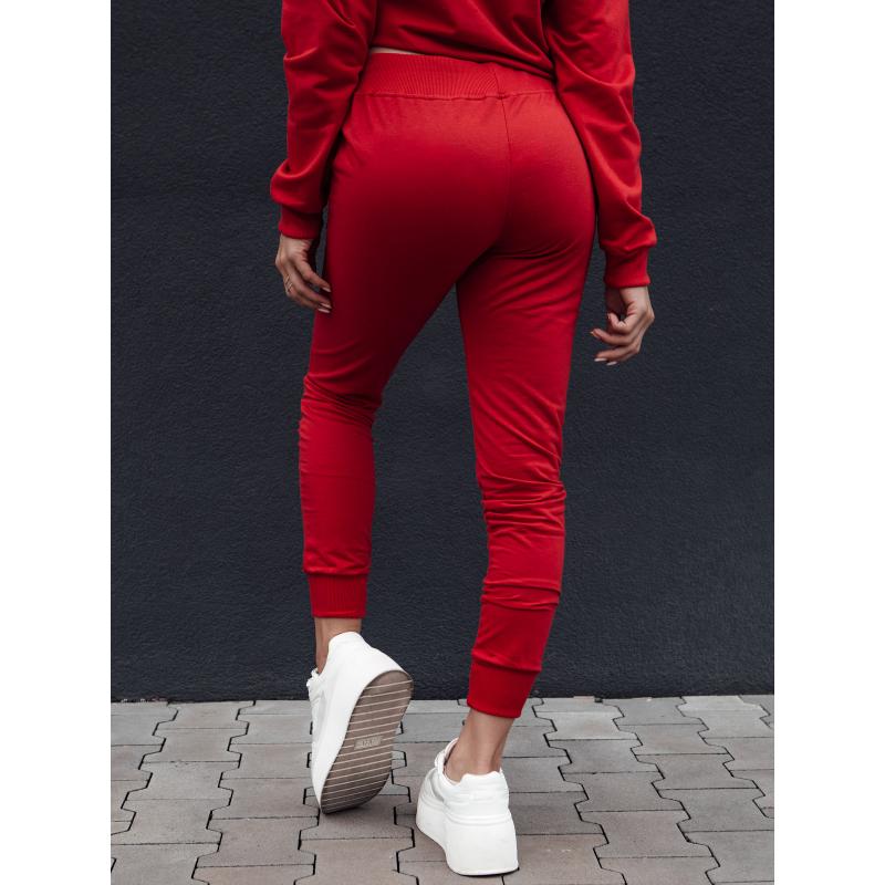 Dámské tepláky RELAX MODE červené