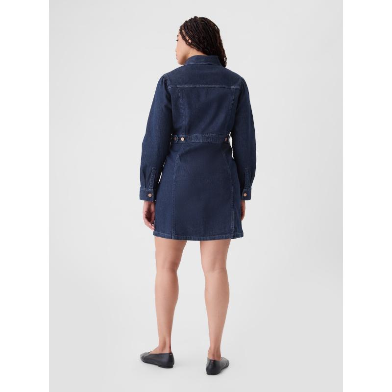 Džínové mini šaty