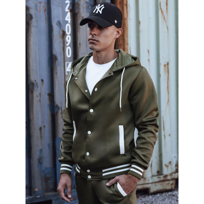 Pánská tepláková souprava zelená