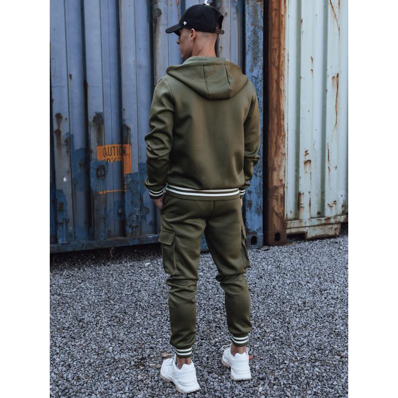 Pánská tepláková souprava zelená