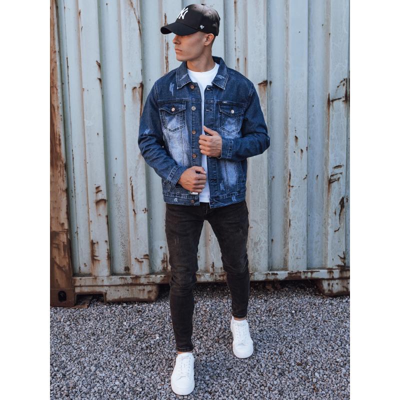 Pánská džínová bunda HINA modrá