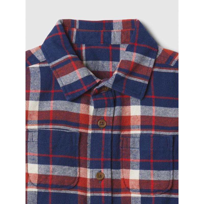 Baba flanel kockás ing