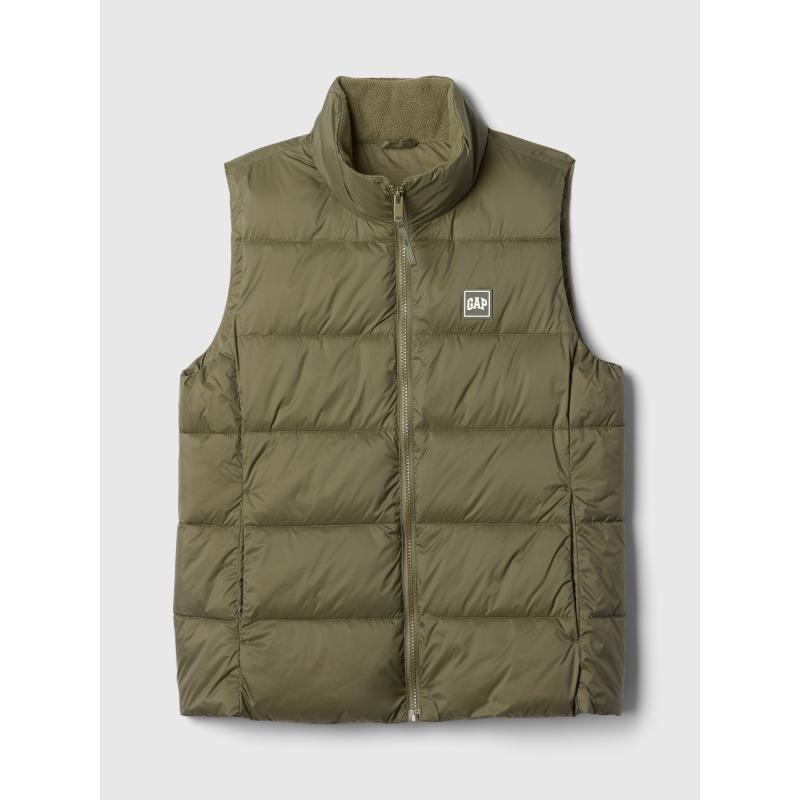 Prešívaná nepremokavá vesta