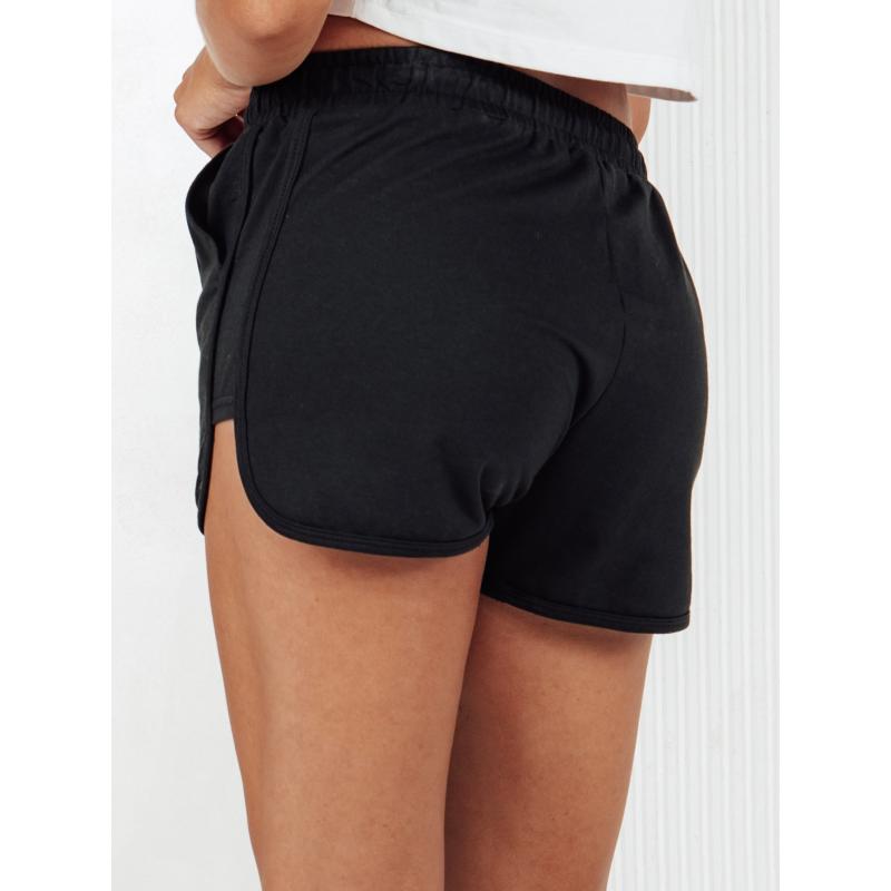DáDámské teplákové kraťasy TOP SPORT černé