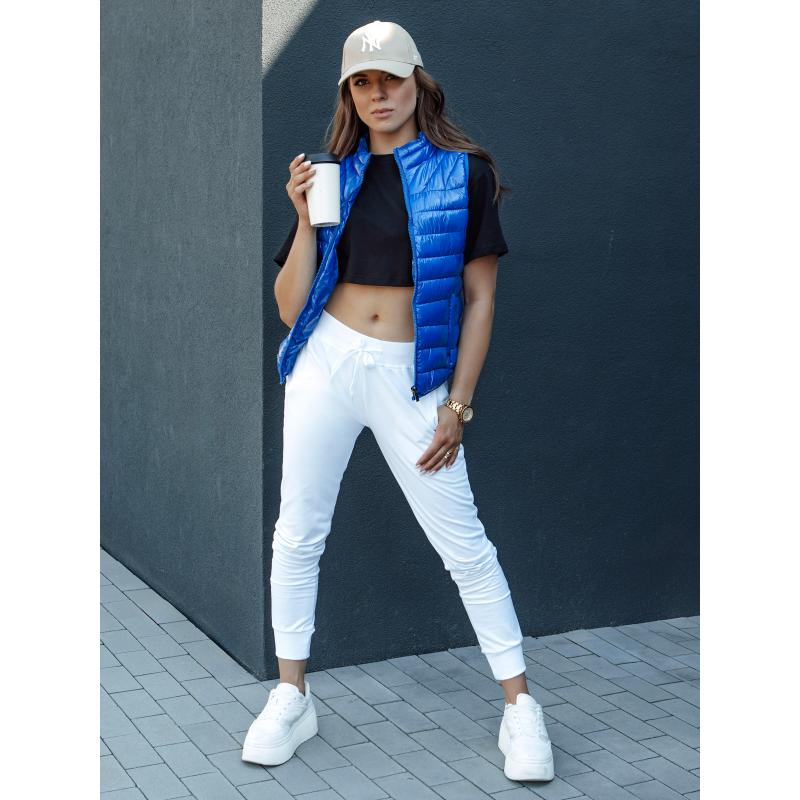 Dámská krátká prošívaná vesta WIANO modrá