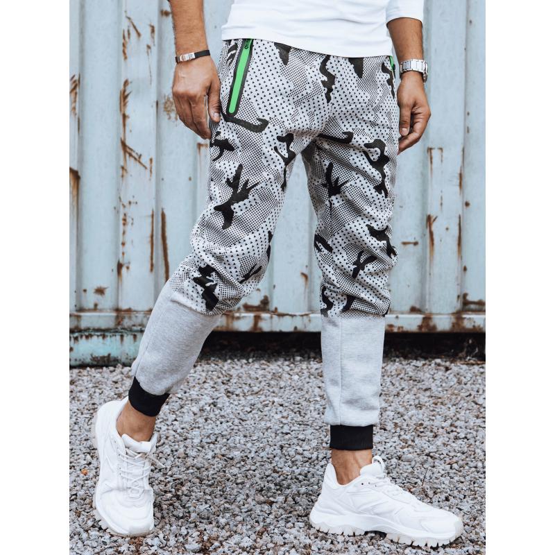 Férfi melegítőnadrág MORO világosszürke