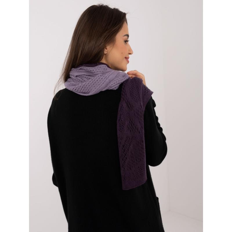Dámský šátek bavlněný fialový 