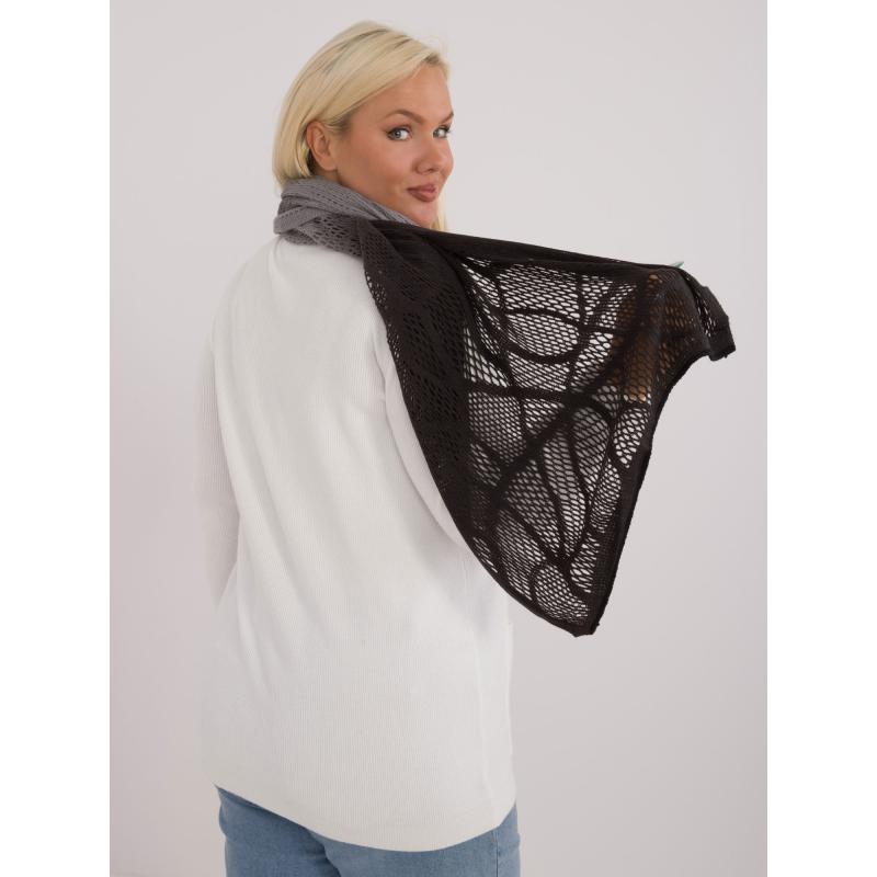 Női sál szürke-szürke