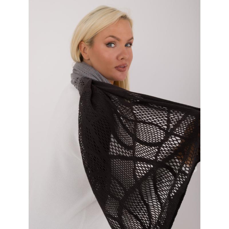 Női sál szürke-szürke