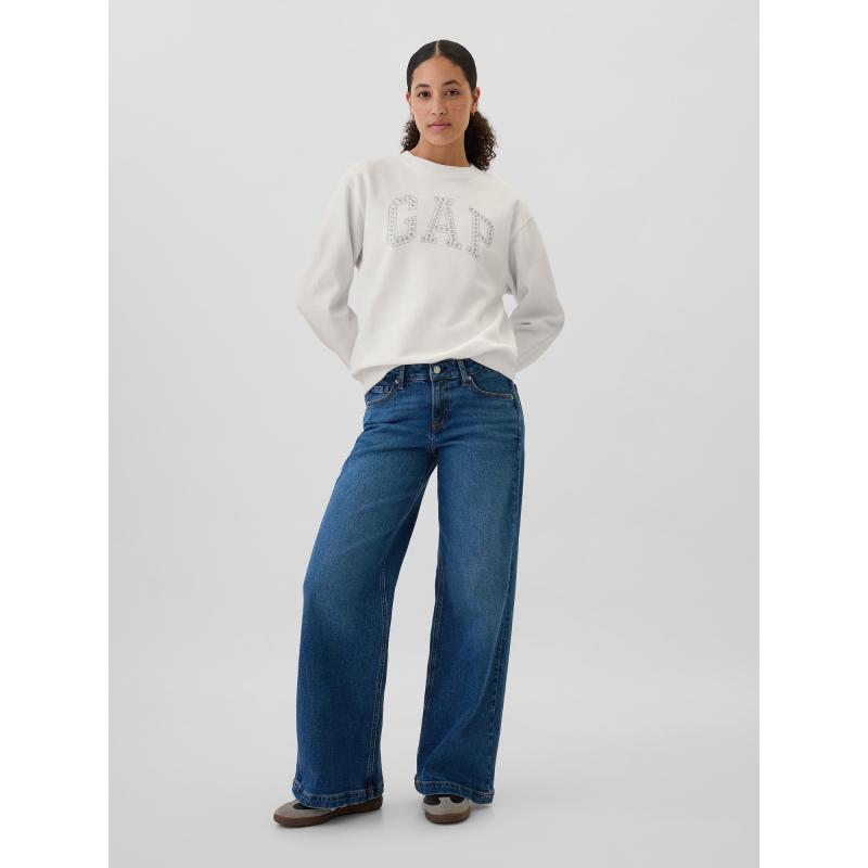 Nagyméretű gyapjú kapucnis pulóver