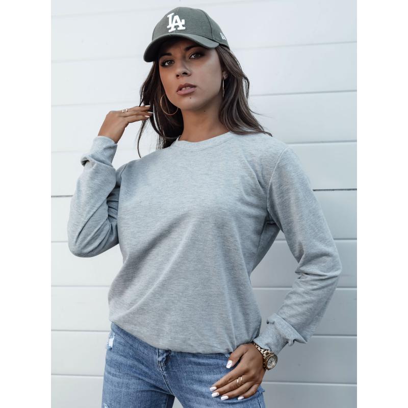 Női pulóver GLAMFLAIR világosszürke