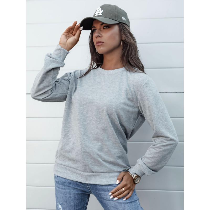 Női pulóver GLAMFLAIR világosszürke
