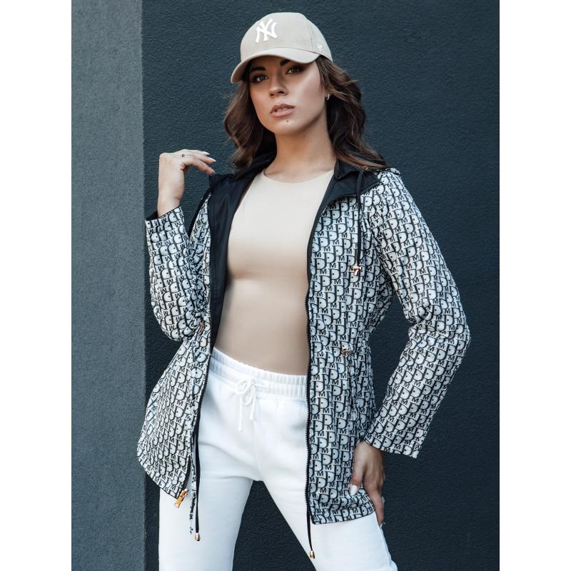 Dámska prechodná bunda parka s kapucňou BEGET čierna