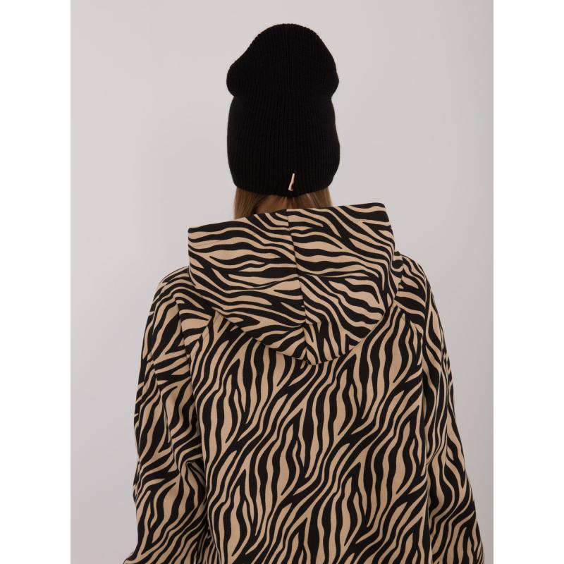 Dámská čepice zimní černá 