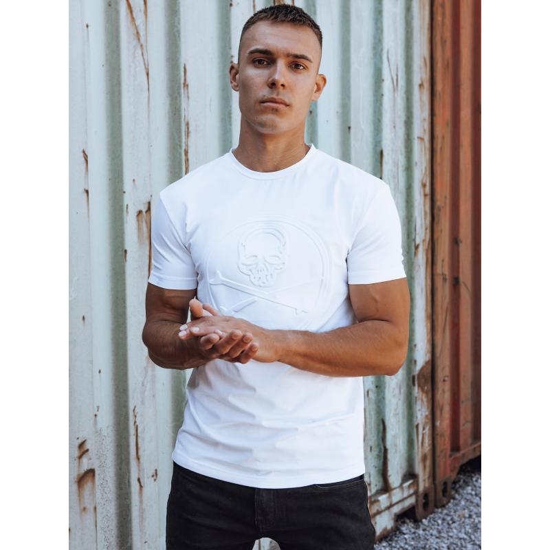 Pánske tričko s potlačou ORA biele