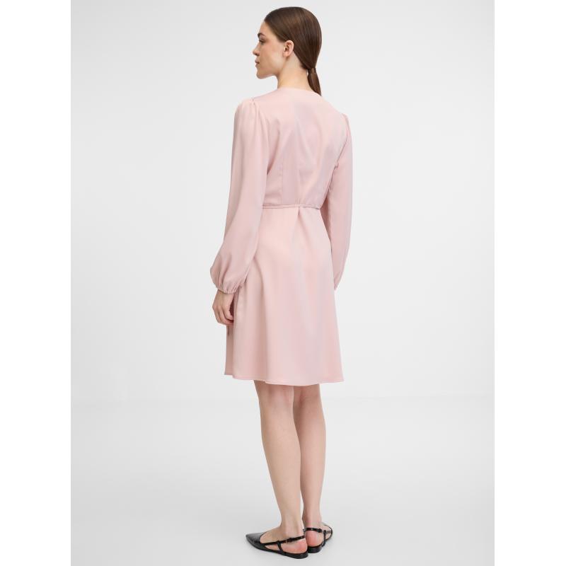 Svetloružové dámske šaty