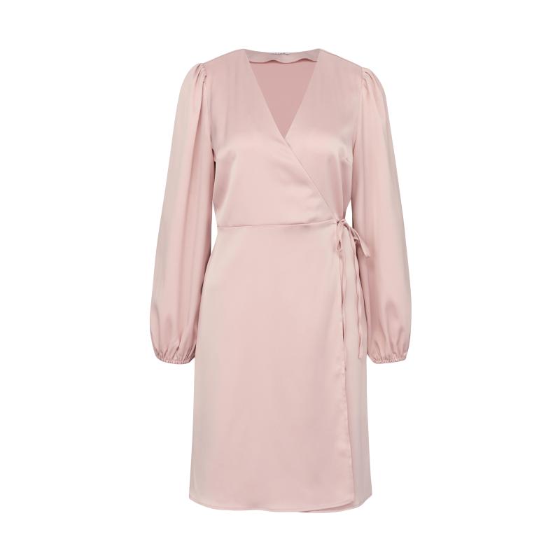 Svetloružové dámske šaty