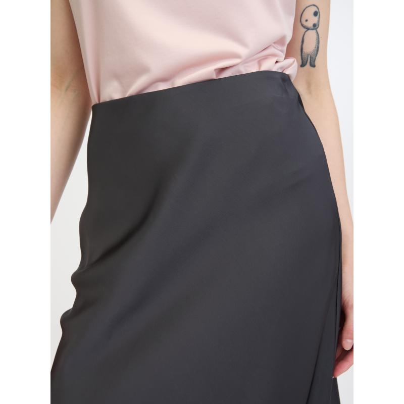 Tmavě šedá dámská sukně