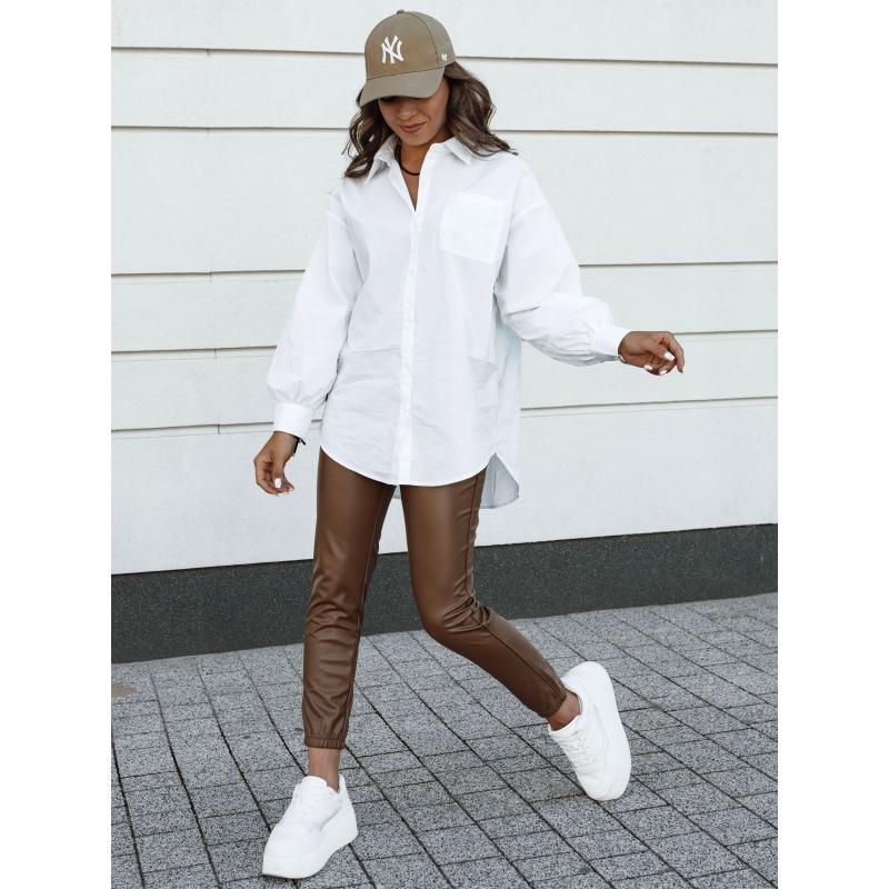 Dámské voskované kalhoty BRIAL v barvě camel