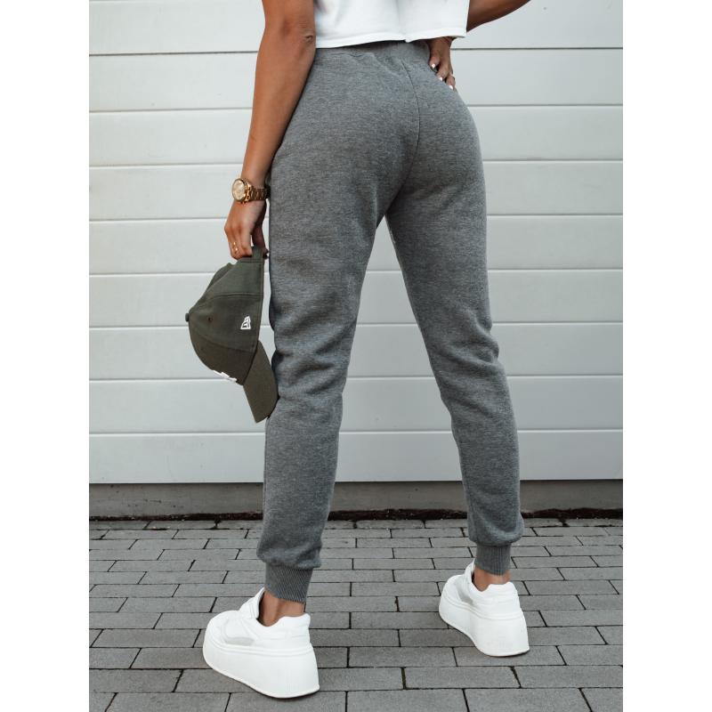 Női melegítőnadrág FITS sötétszürke