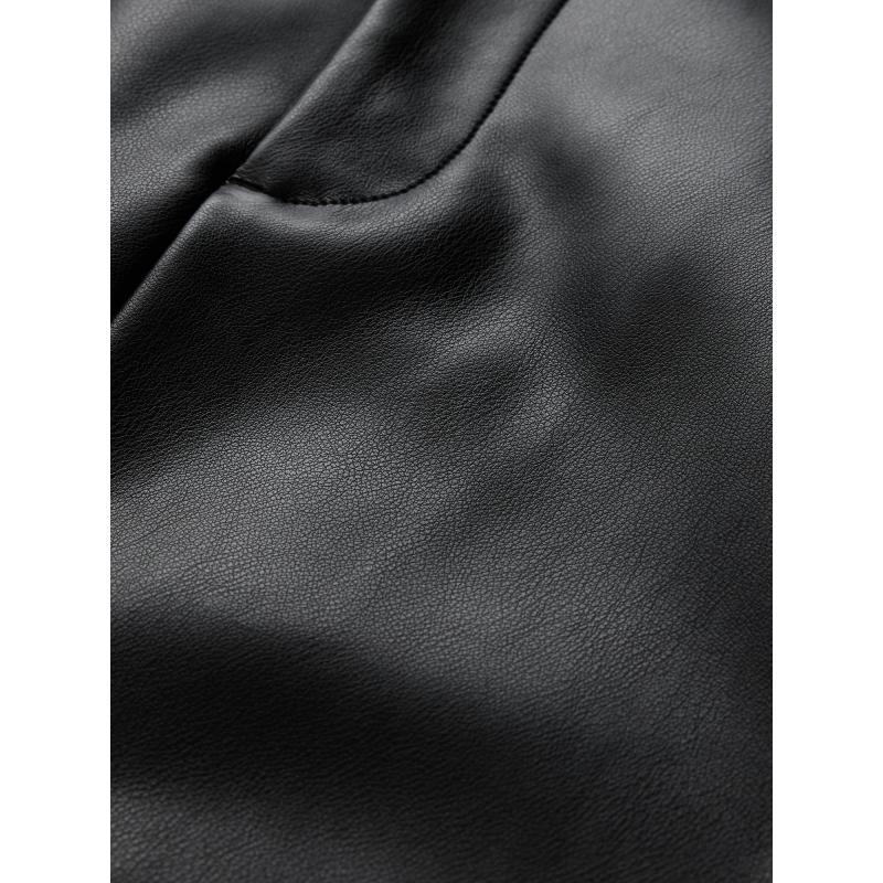 Műbőr midi szoknya Utility