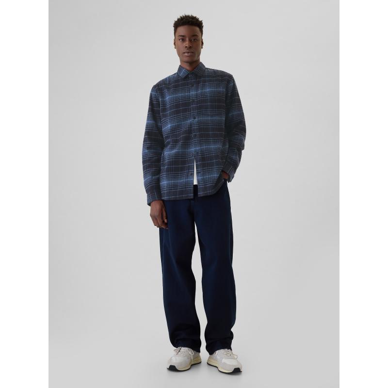 Svrchní flanelová košile